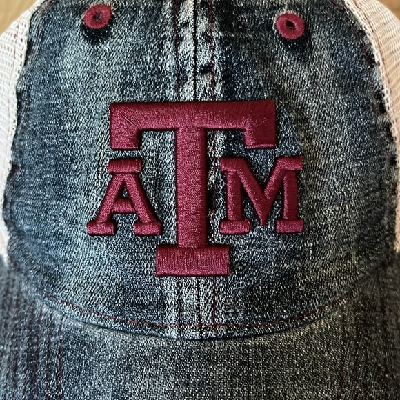Wrangler Texas A&M Snap Back Hat NEW - Picture 2 of 4